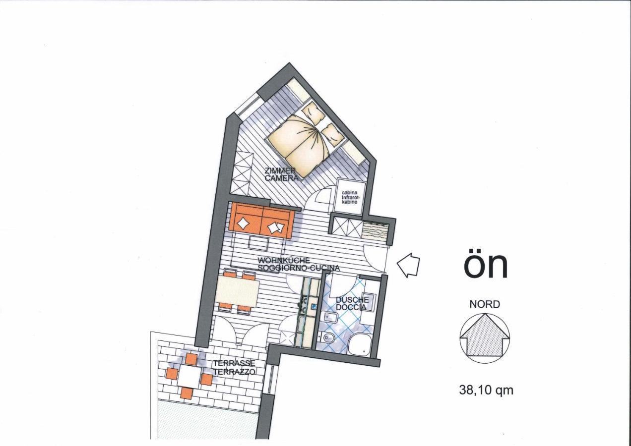 Apartment Oen Residence Bun Ste San Vigilio Di Marebbe Esterno foto